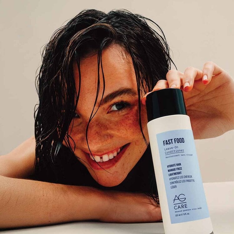 AG | CARE Fast Food | Leave-On Conditioner - Hydrates and Manages Frizz (no size)