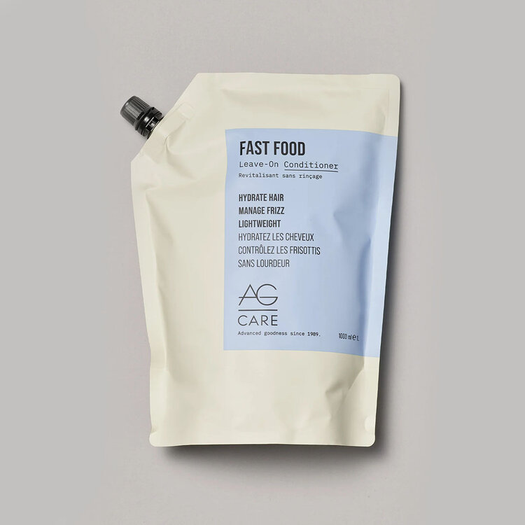 AG | CARE Fast Food | Revitalisant Sans Rinçage - Hydrate et Dompte (sans format)