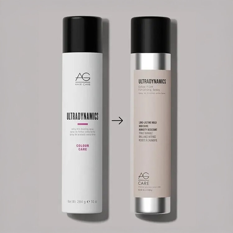 AG | CARE Ultradynamics | Extra-Firm Finishing Spray - Long-Lasting Hold (284g)