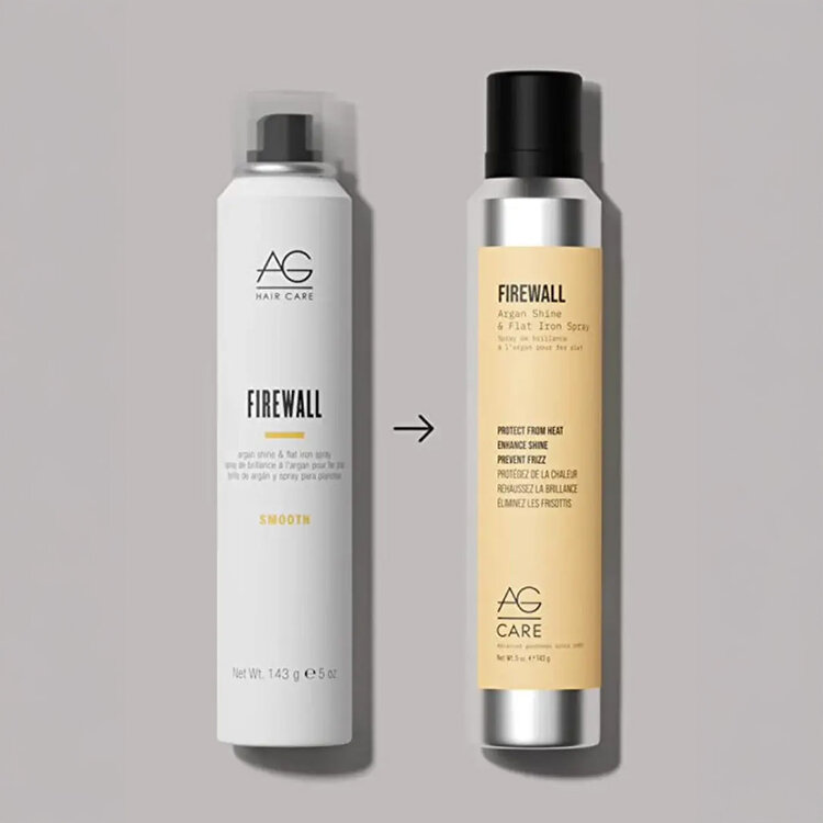 AG | CARE Firewall | Argan Shine & Flat Iron Spray - Heat Protection and Shine