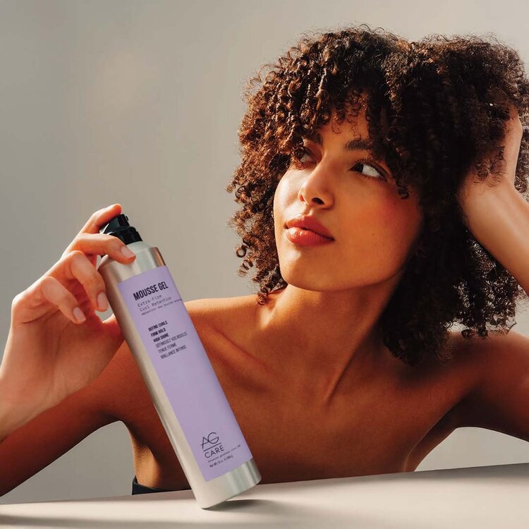AG | CARE Mousse Gel | Curl Retention - Firm Hold And High Shine (284g)