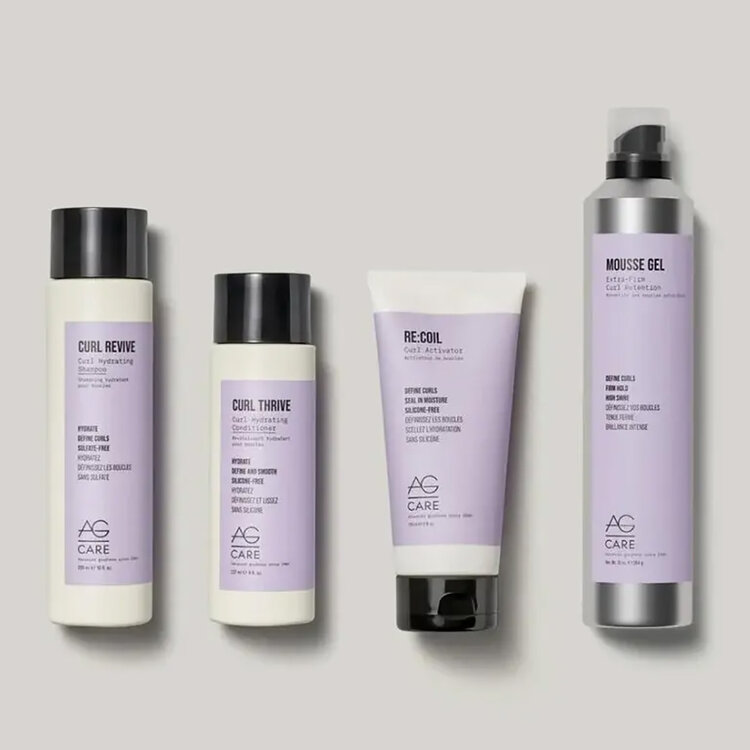 AG | CARE Mousse Gel | Curl Retention - Firm Hold And High Shine (284g)