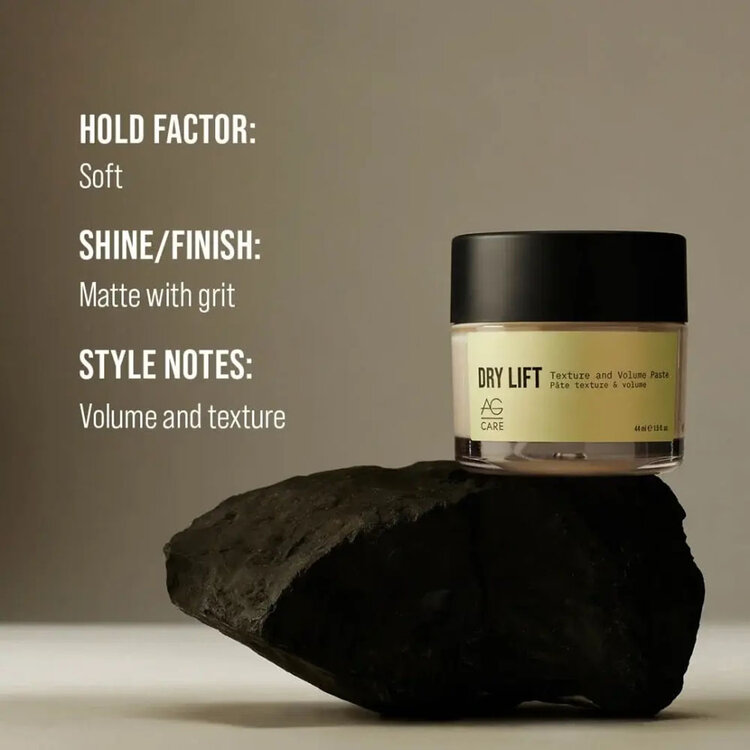 AG | CARE Dry Lift | Pâte Texture et Volume - Argile et Cendres Volcaniques (44ml)