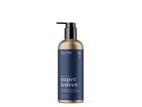 ATTITUDE Super Leaves | Shampoo & Body Wash | Sage & Rosemary