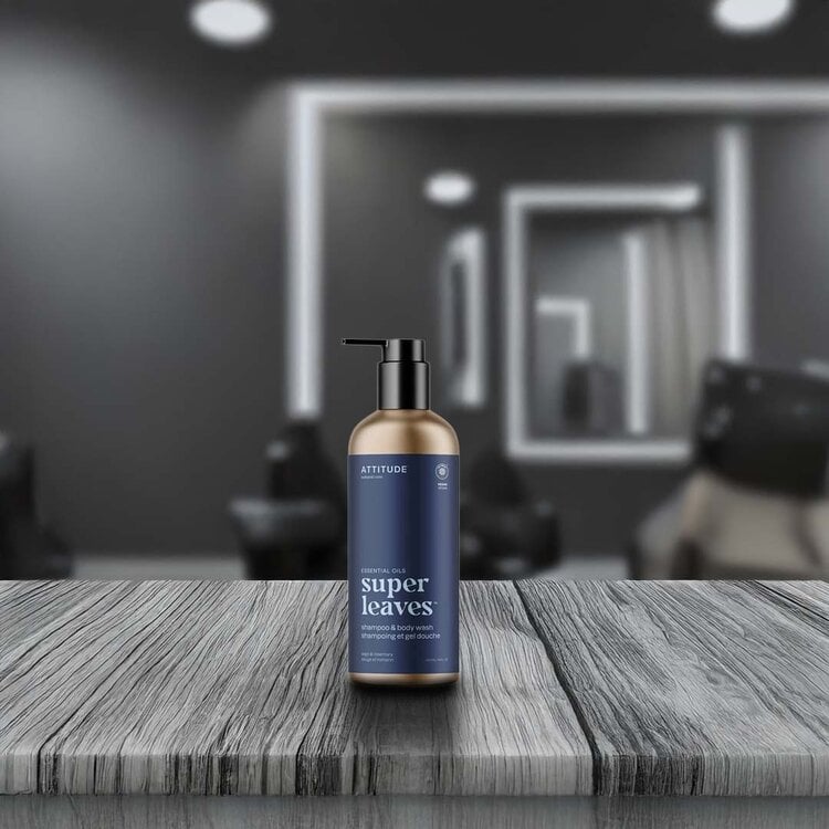 ATTITUDE Super Leaves | Shampooing & Gel Douche | Sauge et Romarin
