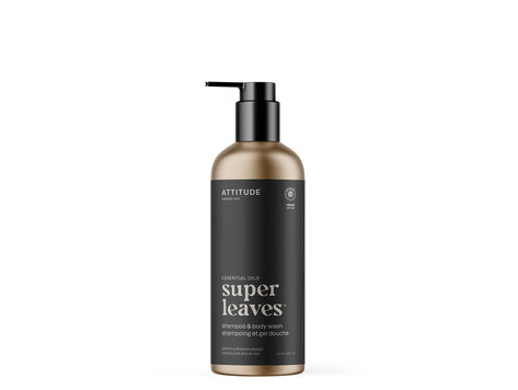 ATTITUDE Super Leaves | Shampoo & Body Wash | Patchouli & Black Pepper