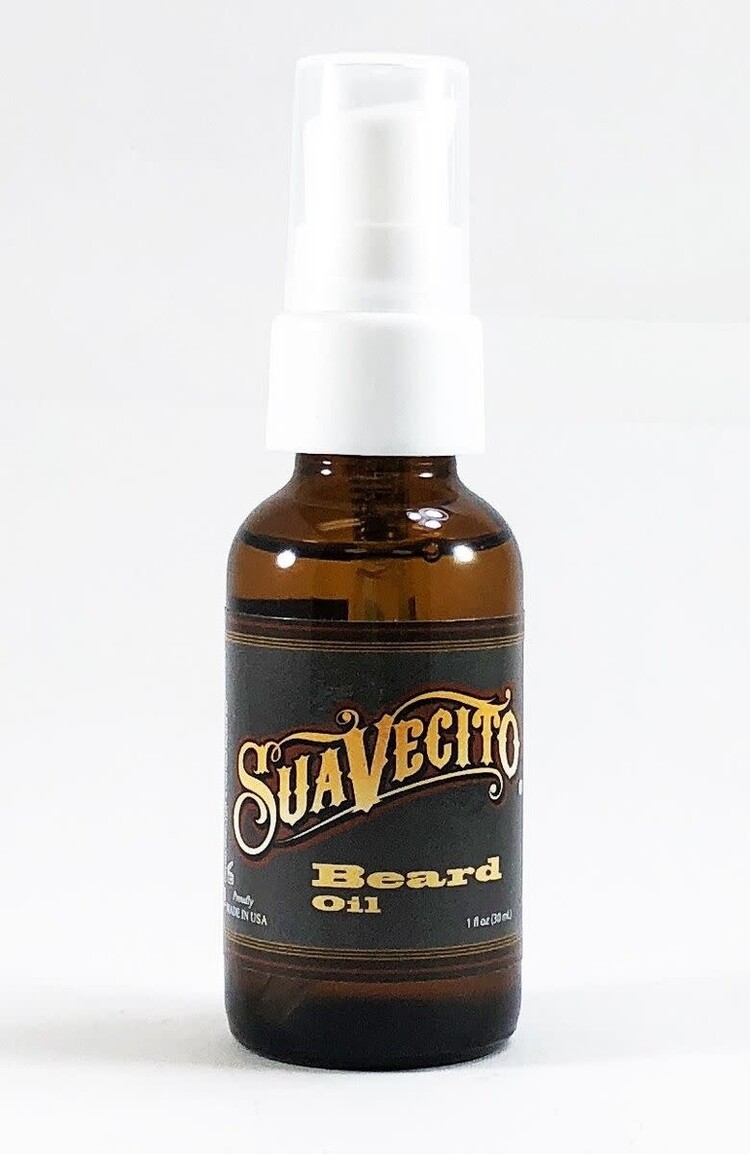 SUAVECITO Beard Oil (Serum) (30 ml / 1 oz) – Sérum Hydratant Et Adoucissant Pour La Barbe