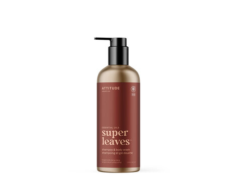 ATTITUDE Super Leaves | Shampooing & Gel Douche | Bergamote & Ylang-Ylang
