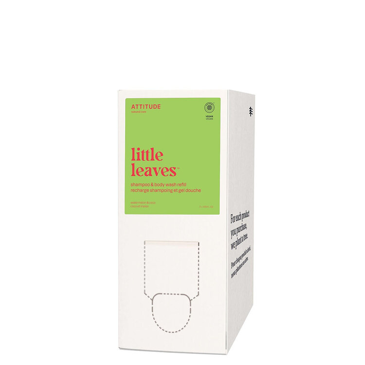 ATTITUDE Little Leaves | Shampooing et Gel Douche | Coco et Melon