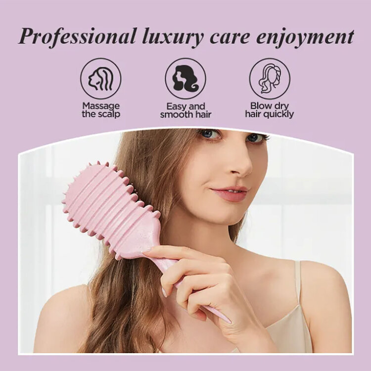 INDUSTRIA Brosse à Boucles Industria Coiffure – Définition & Démêlage Doux