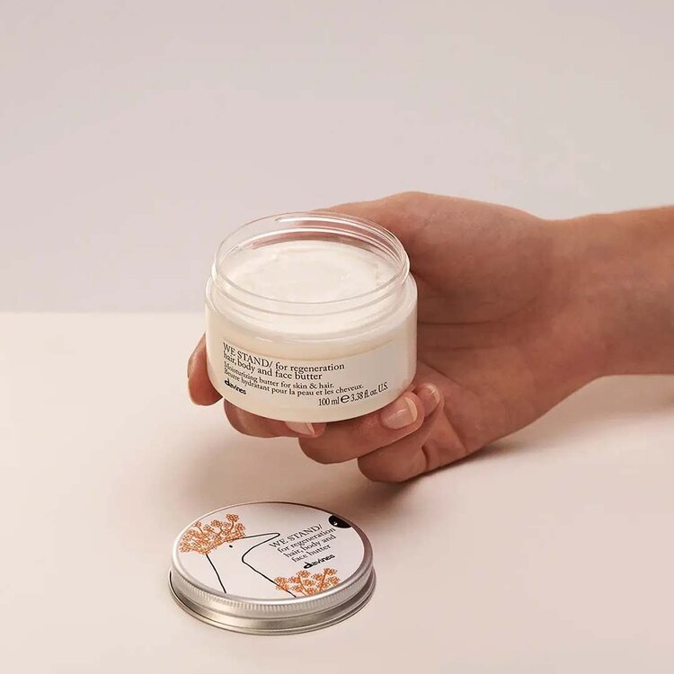 DAVINES We Stand For Regeneration | Beurre Hydratant Peau et Cheveux – Soin riche et fondant pour une hydratation intense