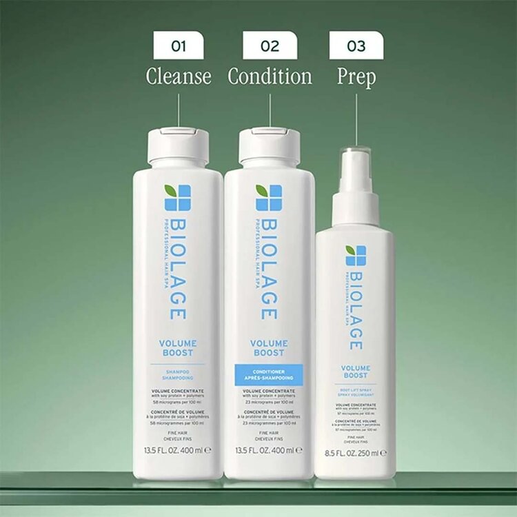 BIOLAGE Professional Hair Spa Biolage | Volume Boost | Shampooing – Nettoyant Léger pour Plus de Volume et de Corps