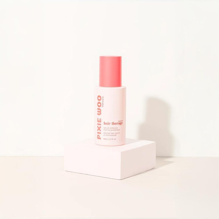 PIXIE WOO Booster Hair Therapy | Sérum Brillance Thermo-Protecteur – protège de la chaleur et apporte une brillance éclatante