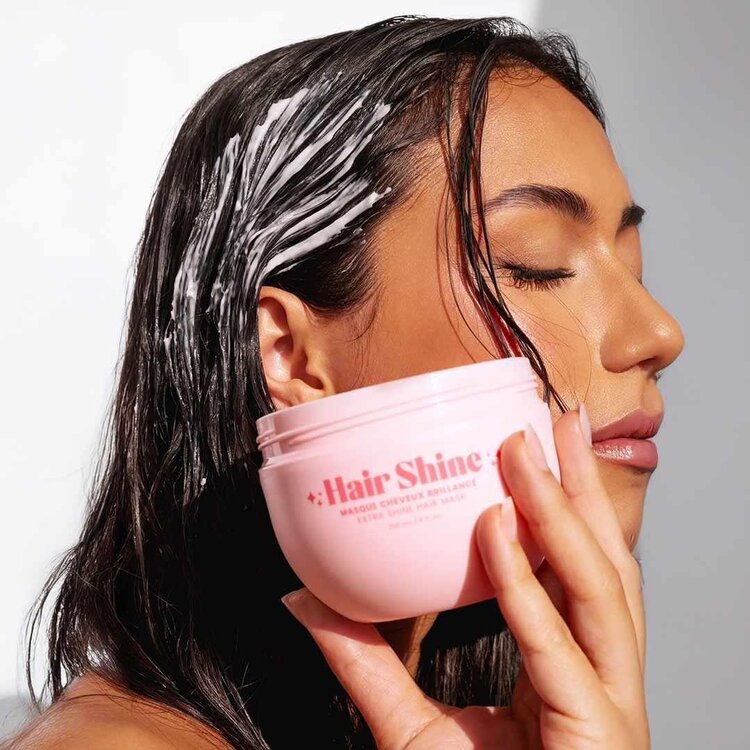PIXIE WOO Hair Shine | Masque Cheveux Brillance – nourrit et sublime la brillance des cheveux (250ml/8oz)