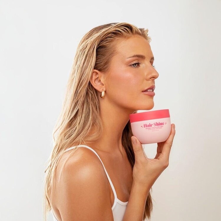 PIXIE WOO Hair Shine | Masque Cheveux Brillance – nourrit et sublime la brillance des cheveux (250ml/8oz)