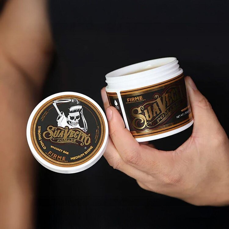 SUAVECITO Pomade | Firme | Strong Hold Pomade – For Perfect Style and Long-Lasting Hold (113g/4oz)