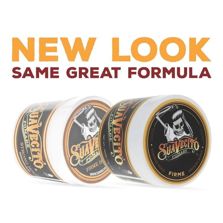 SUAVECITO Pomade | Firme | Pommade Tenue Forte – Pour Un Style Parfait Et Une Tenue Longue Durée (113g/4oz)
