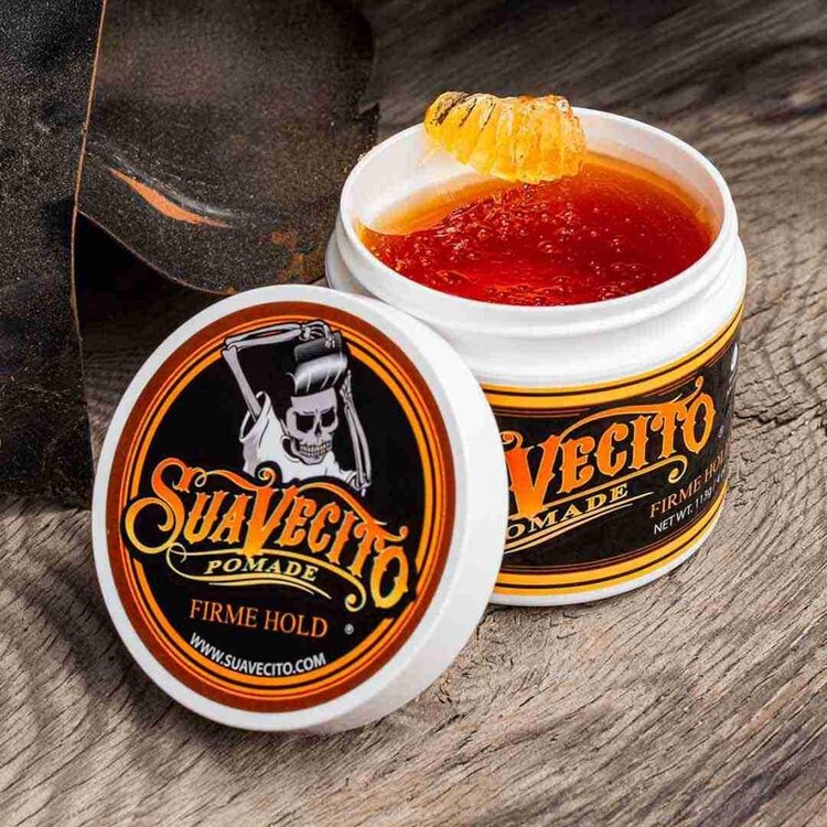 SUAVECITO Pomade | Firme | Strong Hold Pomade – For Perfect Style and Long-Lasting Hold (113g/4oz)