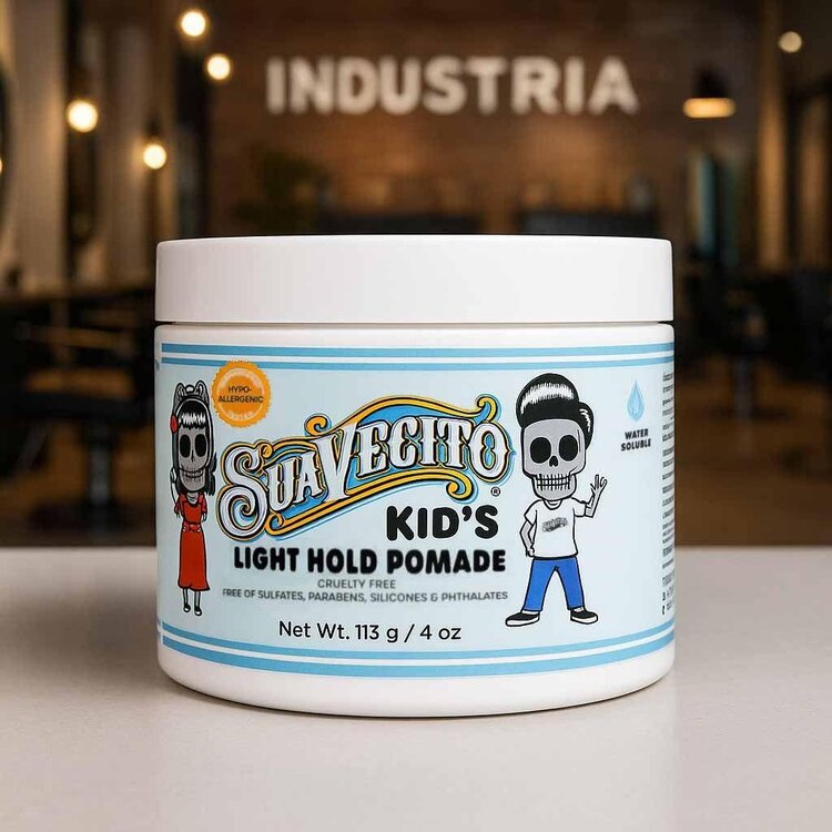SUAVECITO Kid's Light Hold Pomade (113 g / 4 oz) – Pommade Enfant À Tenue Souple Et Finition Naturelle
