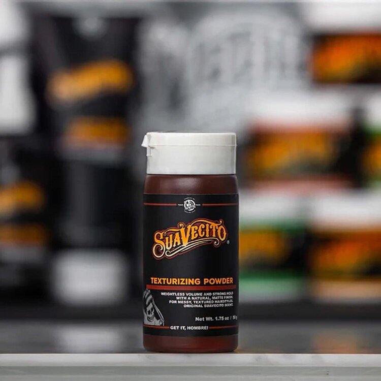 SUAVECITO Texturizing Powder (28.3 g / 1 oz) – Volumizing Powder for Natural Texture and Hold