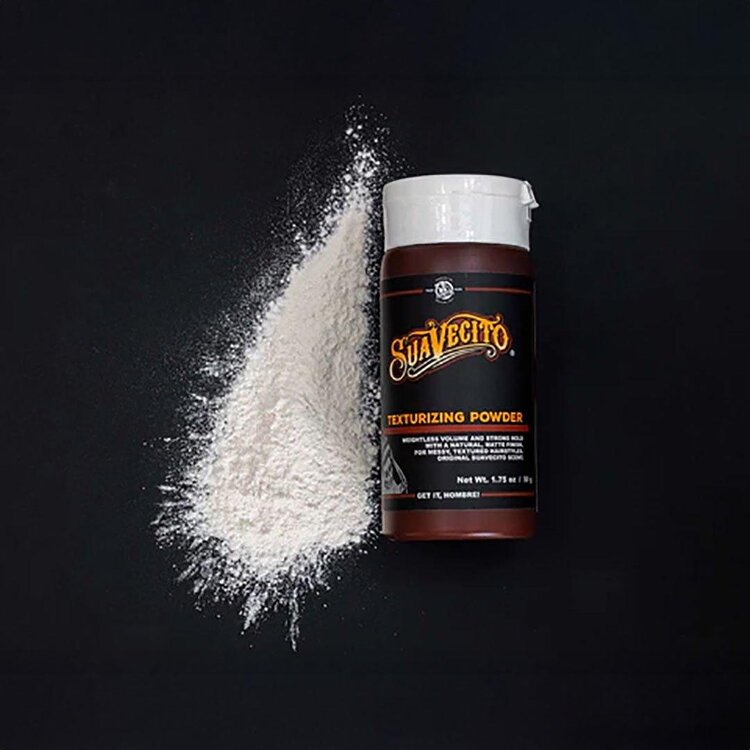 SUAVECITO Texturizing Powder (28.3 g / 1 oz) – Volumizing Powder for Natural Texture and Hold