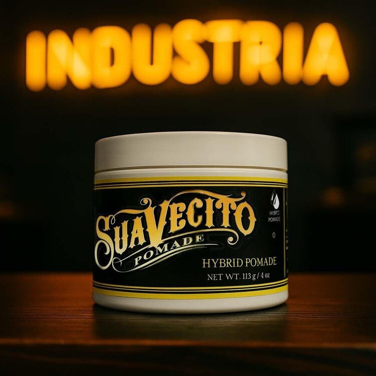 SUAVECITO Hybrid Pomade (113 g / 4 oz) – Pommade Hybride À Tenue Moyenne Et Finition Naturelle