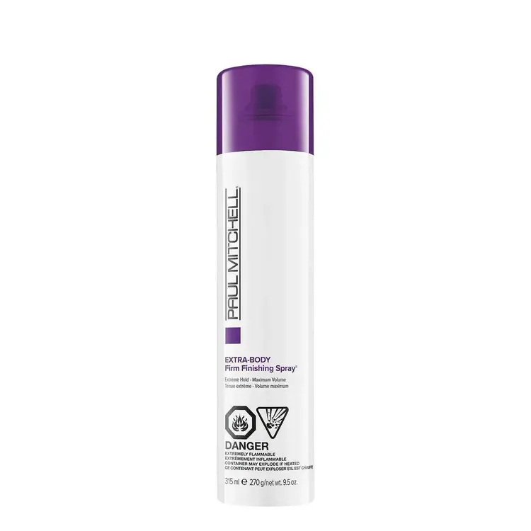 PAUL MITCHELL PAUL MITCHELL - EXTRA-BODY | FINISHING SPRAY | FIRM . Tenue Extrême et Volume Maximum / Extreme Hold & Maximum Volume (315ml/9.5oz)
