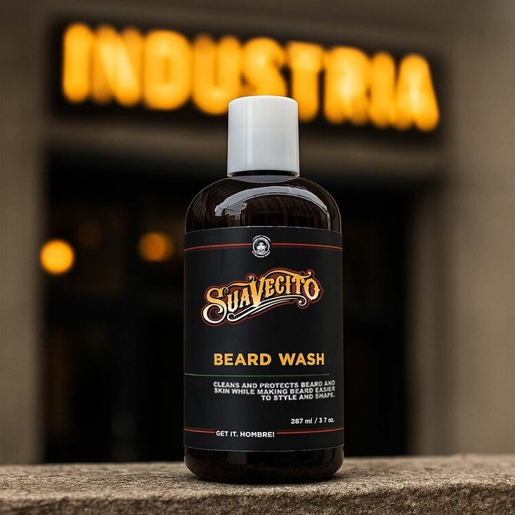 SUAVECITO Beard Wash (247 ml / 8 oz) – Nettoyant Doux Pour Une Barbe Propre Et Douce