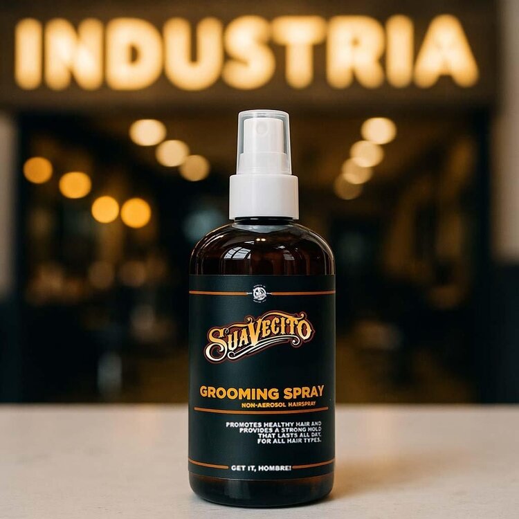 SUAVECITO Grooming Spray (237 ml / 8 oz) – Lightweight Finishing Spray for Natural Hold