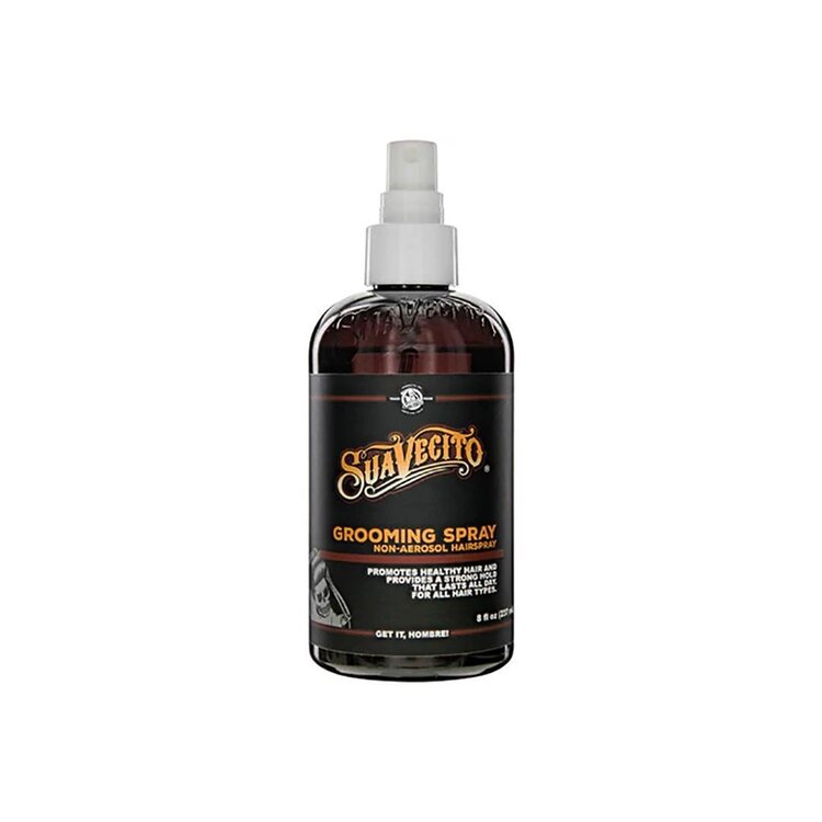 SUAVECITO Grooming Spray (237 ml / 8 oz) – Lightweight Finishing Spray for Natural Hold