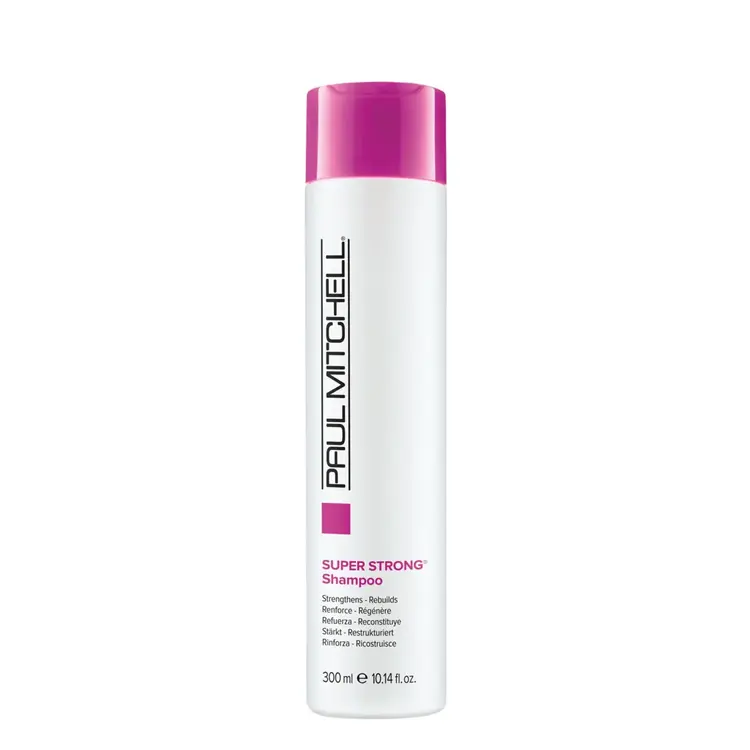 PAUL MITCHELL ***Super Strong | Shampoo Strengthens & Rebuilds - Strengthening shampoo that helps rebuild damaged hair from within while improving texture and adding shine