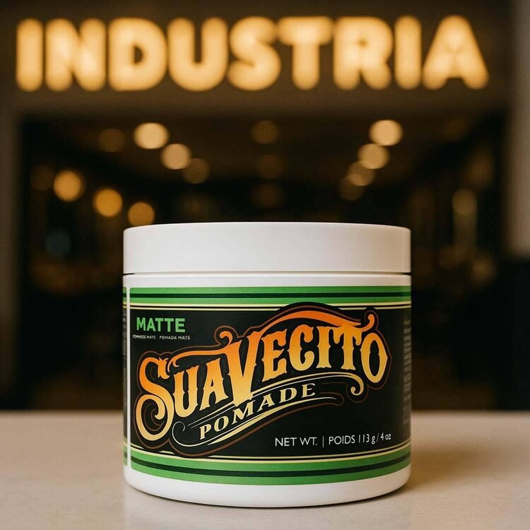 SUAVECITO Matte Pomade (4 oz) – Pommade Mate À Tenue Moyenne Pour Style Naturel