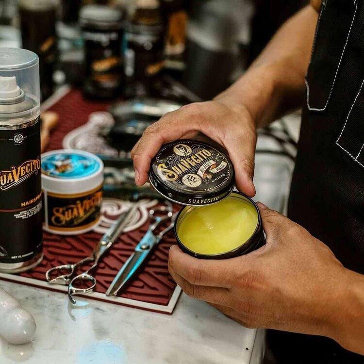 SUAVECITO Oil-Based Pomade (85 g / 3 oz) – Long-Lasting Hold and Shine