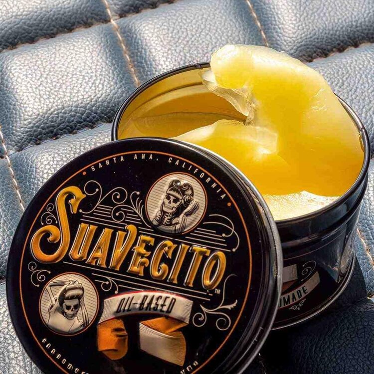 SUAVECITO Oil-Based Pomade (85 g / 3 oz) – Long-Lasting Hold and Shine