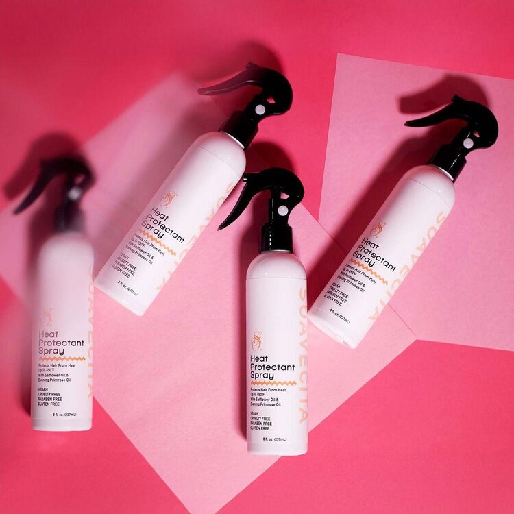 SUAVECITO Suavecita | Heat Protectant Spray (237 ml / 8 oz) – Spray Thermo-Protecteur Pour Cheveux