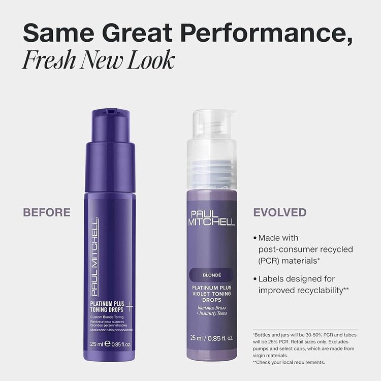 PAUL MITCHELL Blonde | Platinum Plus | Gouttes Neutralisantes Violettes (25ml/0.85oz)