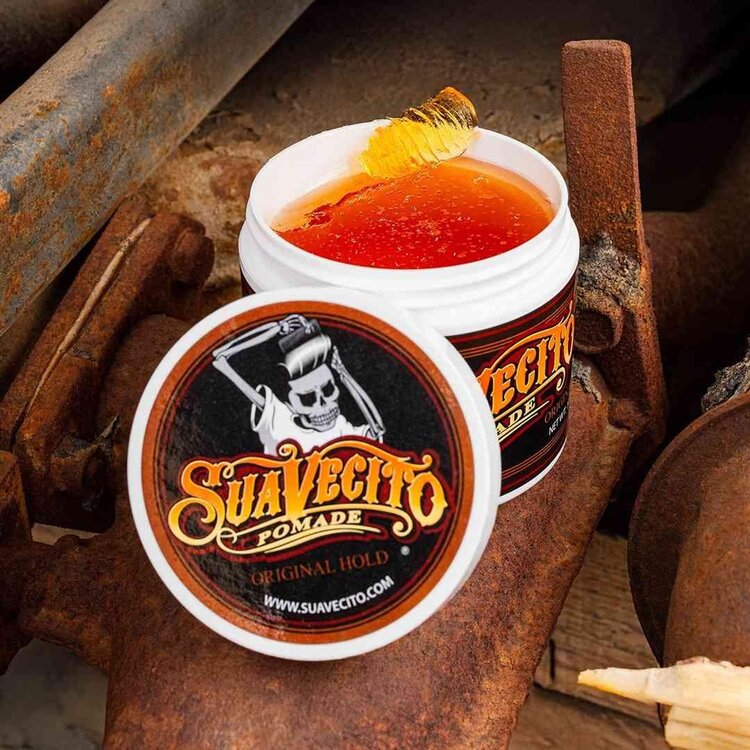 SUAVECITO Original Pomade (113 g / 4 oz) – Medium Hold Pomade With a Shiny Finish