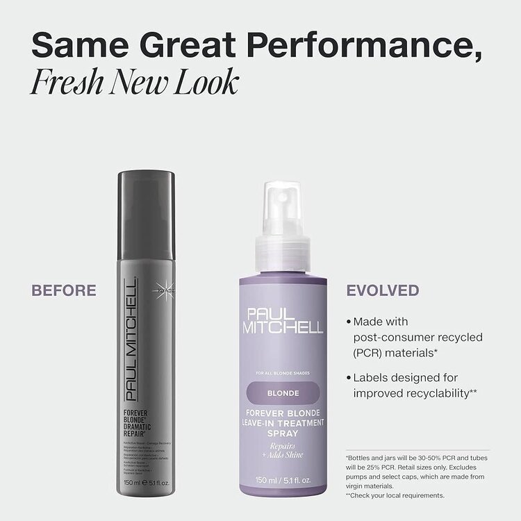 PAUL MITCHELL Blonde | Forever Blonde | Spray de Soin Sans Rinçage (150ml/5.1oz)