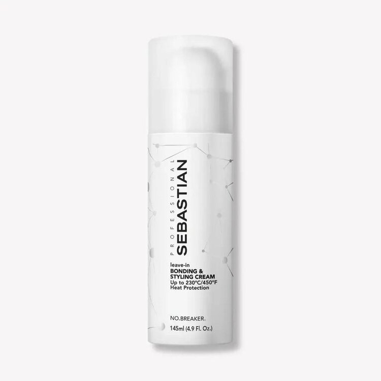 SEBASTIAN No.Breaker Leave-In Bonding & Styling Cream (145 ml / 4.9 oz) – Crème Coiffante et Liante Sans Rinçage