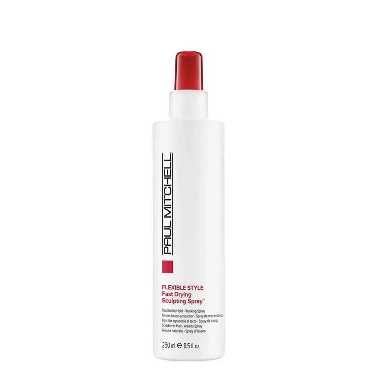 PAUL MITCHELL ***Flexible Style | Fast Drying Sculpting Spray | Spray de Mise en Forme - Fixatif à séchage rapide qui ajoute du corps, une tenue moyenne flexible et de la brillance, avec un fini doux au toucher