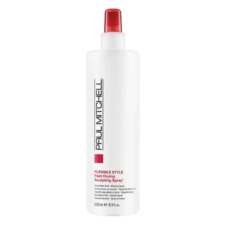 PAUL MITCHELL ***Flexible Style | Fast Drying Sculpting Spray | Spray de Mise en Forme - Fixatif à séchage rapide qui ajoute du corps, une tenue moyenne flexible et de la brillance, avec un fini doux au toucher