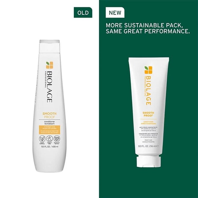 MATRIX Biolage | SmoothProof | Après-Shampooing – Lisse, Contrôle les Frisottis et Facilite le Coiffage