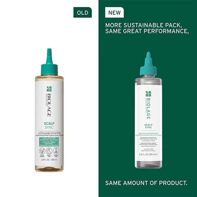 MATRIX Biolage | Scalp Sync | Concentré Purifiant pour Cuir Chevelu (200 ml / 6.8 oz) – Détox Précise et Rééquilibrante Avant-Shampooing