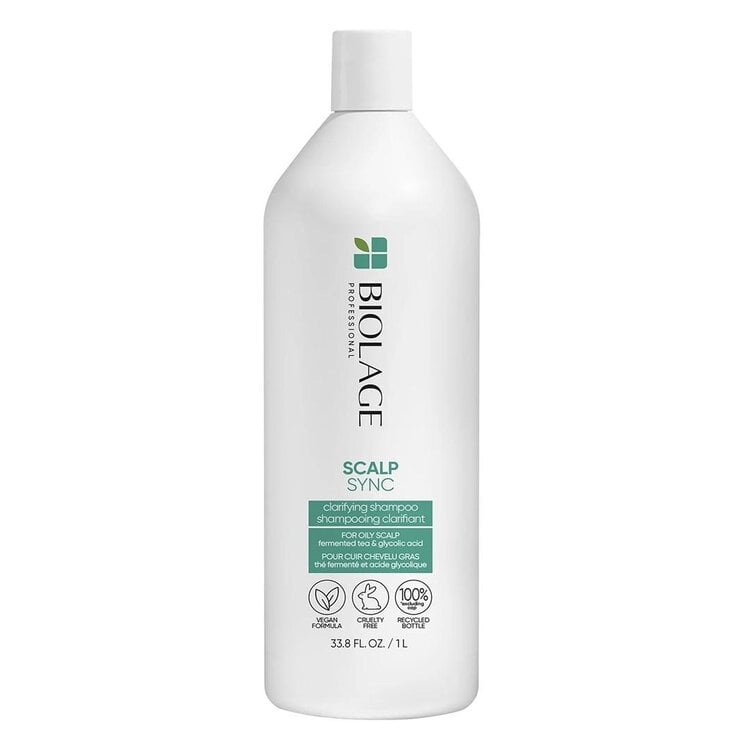 MATRIX Biolage | Scalp Sync | Clarifying Shampoo – Deep Cleanse for Scalp and Hair Buildup Removal