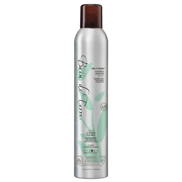 BAIN DE TERRE - COIFFANTS | ***STAY N' SHAPE Fixatif Coiffant Flexible 300ml (9 oz)