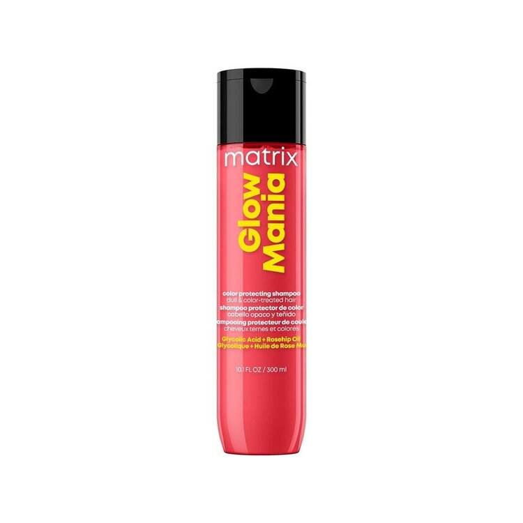 MATRIX Total Results | Glow Mania | Color Protecting Shampoo – Gentle Cleanser with Vitamin C to Boost Shine and Preserve Color