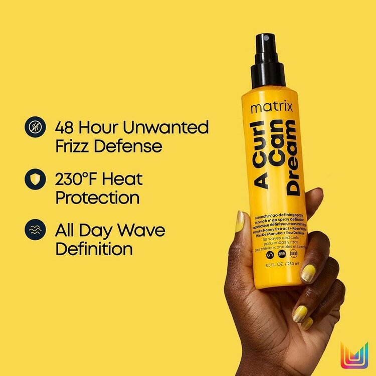 MATRIX A Curl Can Dream | Scrunch'n Go | Defining Spray (250ml/8.5oz)