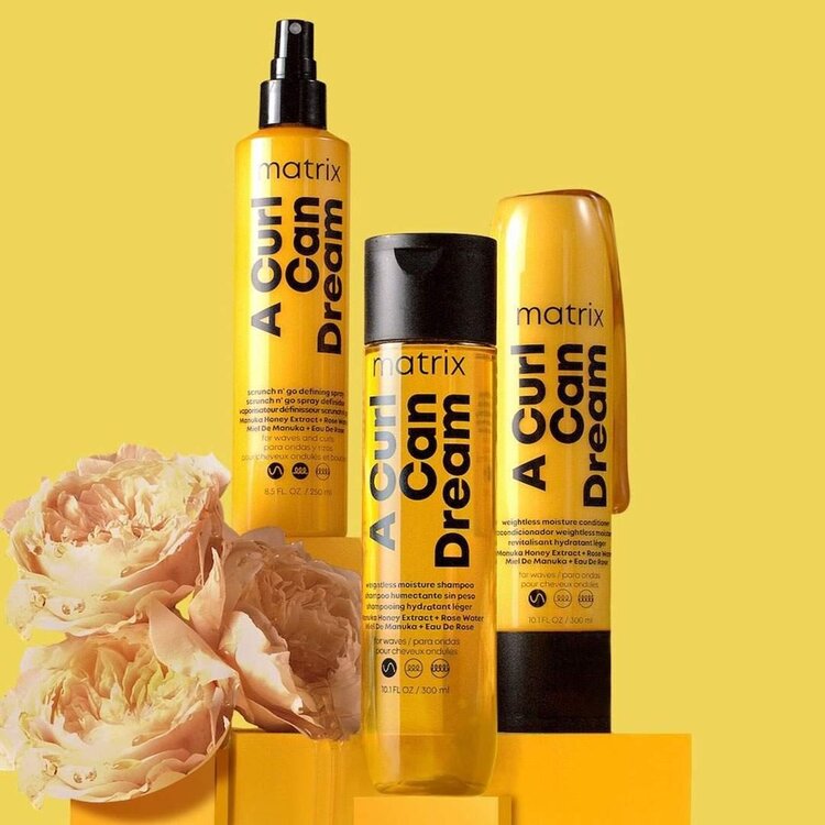 MATRIX A Curl Can Dream | Weightless Moisture Shampoo – Gentle Cleanser for Curly and Coily Hair