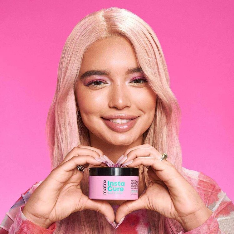 MATRIX Total Results | InstaCure | Build-A-Bond | Super Sealing Leave-In Balm (100 ml / 3.4 oz) – Strengthening Leave-In Finisher for Damaged Hair