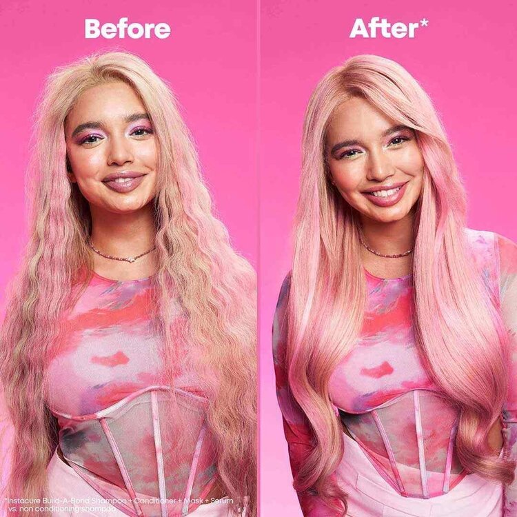 MATRIX Total Results | InstaCure | Build-A-Bond | Super Sealing Leave-In Balm (100 ml / 3.4 oz) – Strengthening Leave-In Finisher for Damaged Hair